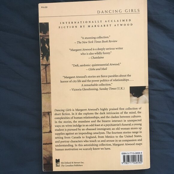 Dancing Girls & Other Stories, by Margaret Atwood (softcover book) - Picture 4 of 4